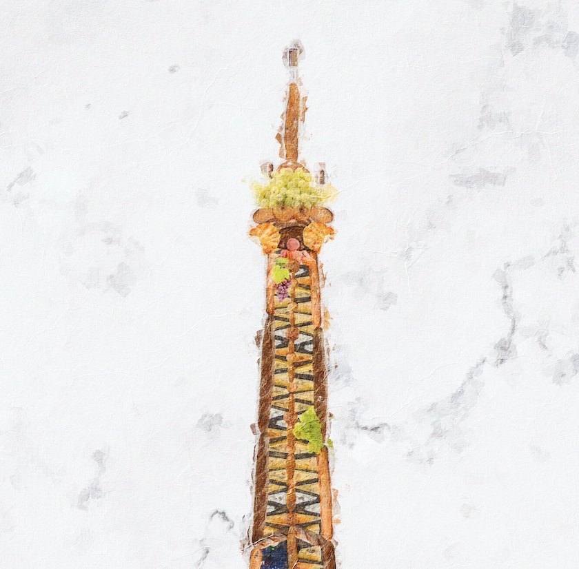 Tour à Baguettes